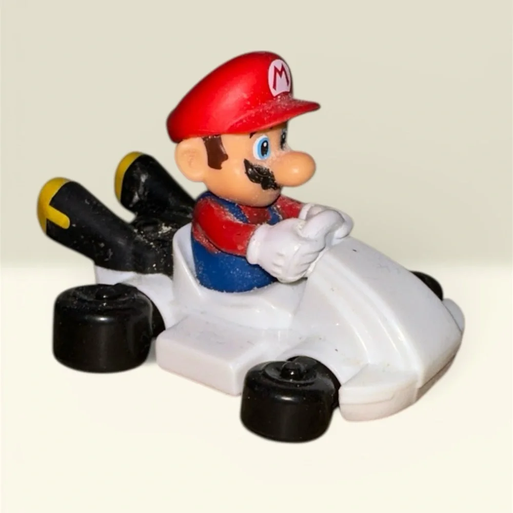 Mario Hover Hovering Kart Car Nintendo McDonalds Happy Meal Toy cake topper